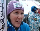 fotogramma del video Sci alpino World CUP Tarvisio 2011 - Daniela Merighetti  ...