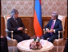 Tondo incontra il Presidente della Repubblica di Armenia Serzh Sargsyan