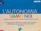 Presentazione del libro - L'Autonomia siamo noi -