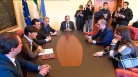 fotogramma del video Ministro Costa incontra in Consiglio regionale vertici ...