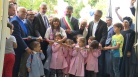 Gentiloni e Serracchiani inaugurano scuola Sarnano
